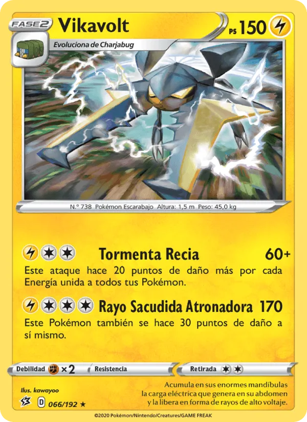 Vikavolt · Choque Rebelde 66/192