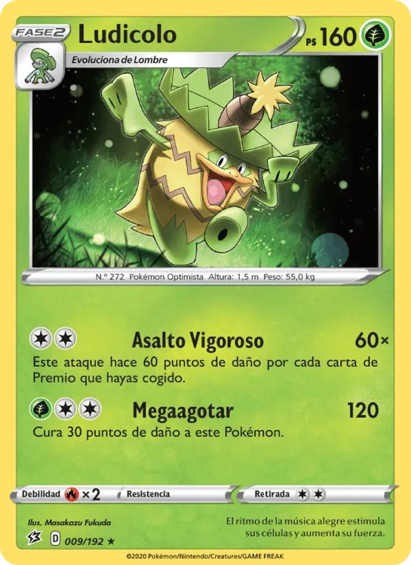 Ludicolo · Choque Rebelde 9/192