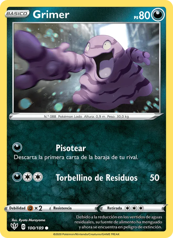 Grimer · Oscuridad Incandescente 100/189