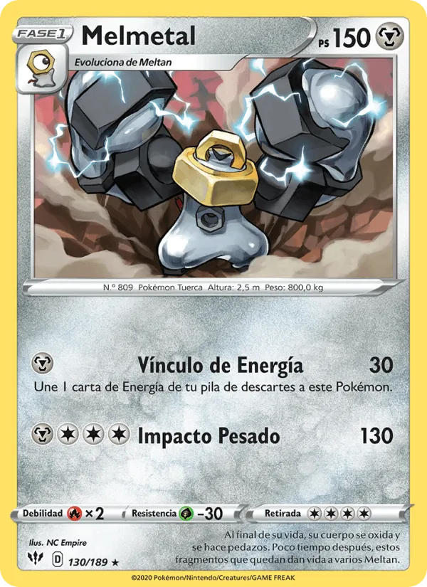 Melmetal · Oscuridad Incandescente 130/189