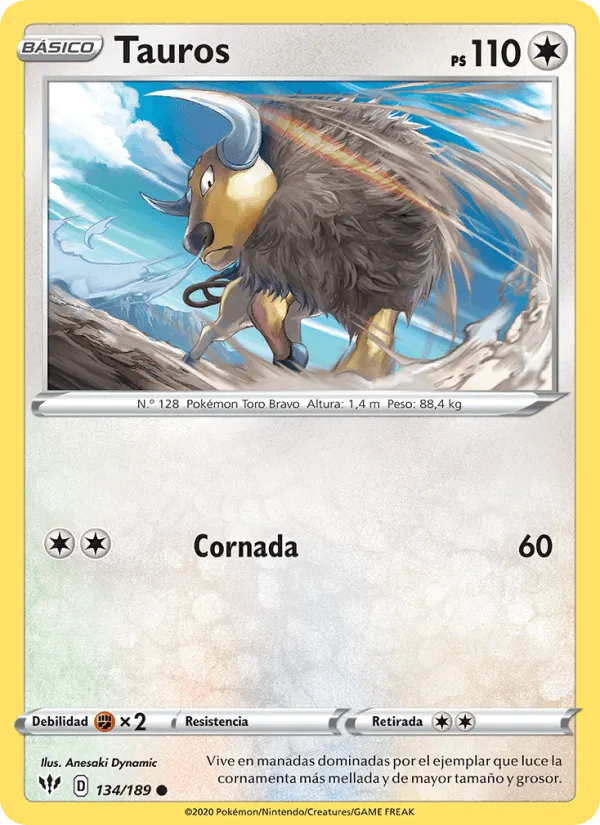 Tauros · Oscuridad Incandescente 134/189
