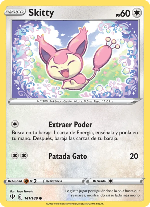 Skitty · Oscuridad Incandescente 141/189