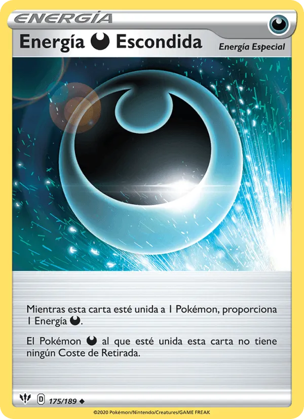 Energía Darkness Escondida · Oscuridad Incandescente 175/189
