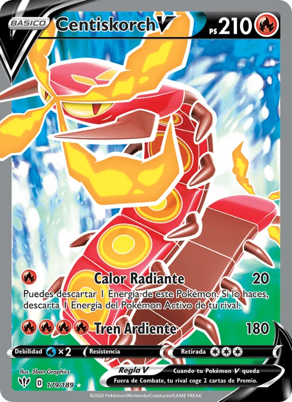Centiskorch V · Oscuridad Incandescente 179/189