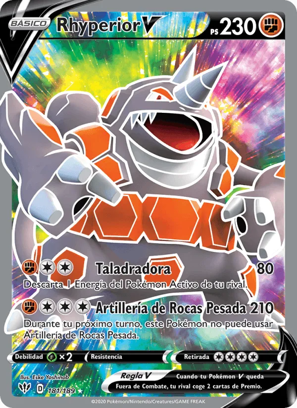 Rhyperior V · Oscuridad Incandescente 181/189