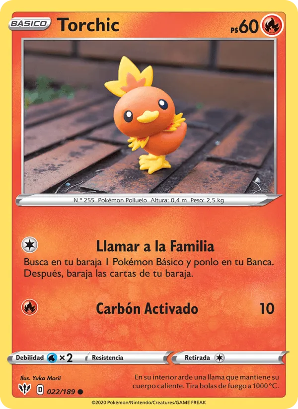 Torchic · Oscuridad Incandescente 22/189