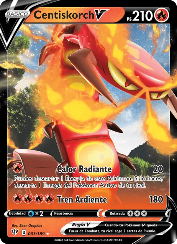 Centiskorch V · Oscuridad Incandescente 33/189