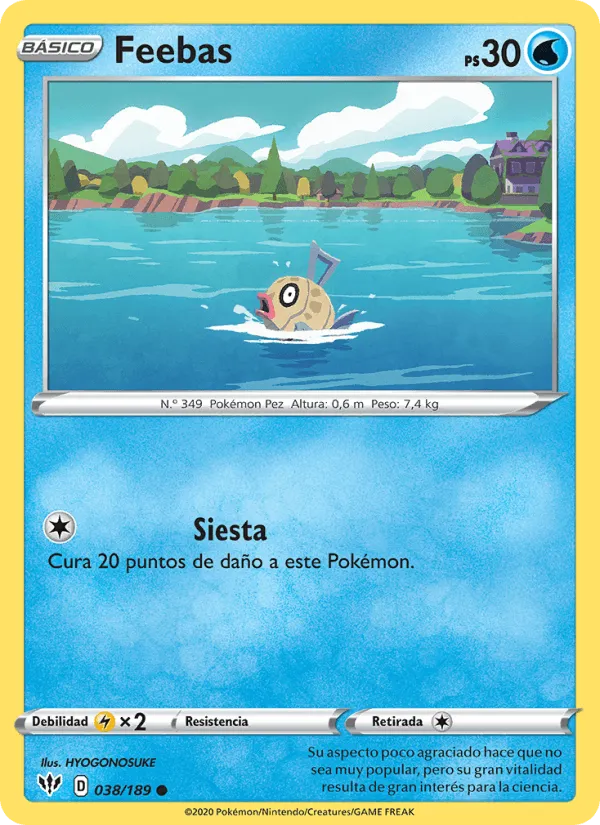 Feebas · Oscuridad Incandescente 38/189