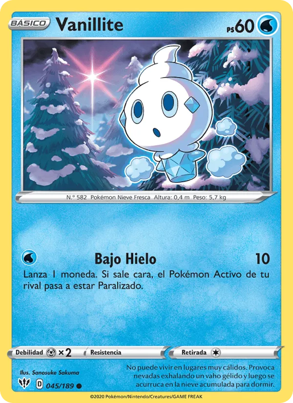 Vanillite · Oscuridad Incandescente 45/189
