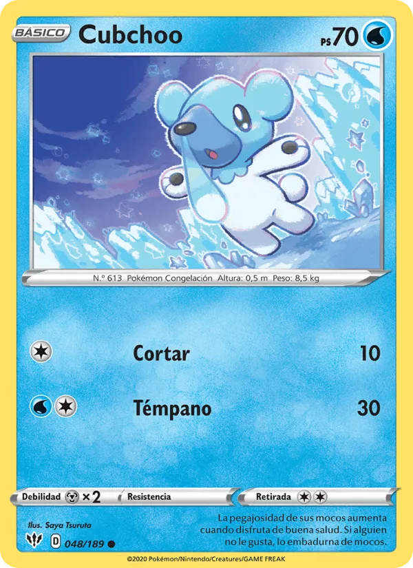 Cubchoo · Oscuridad Incandescente 48/189