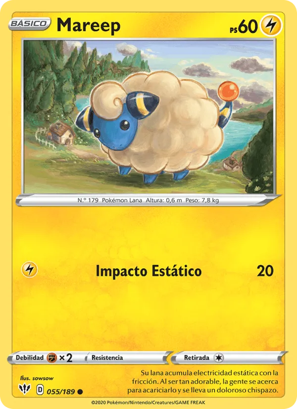 Mareep · Oscuridad Incandescente 55/189