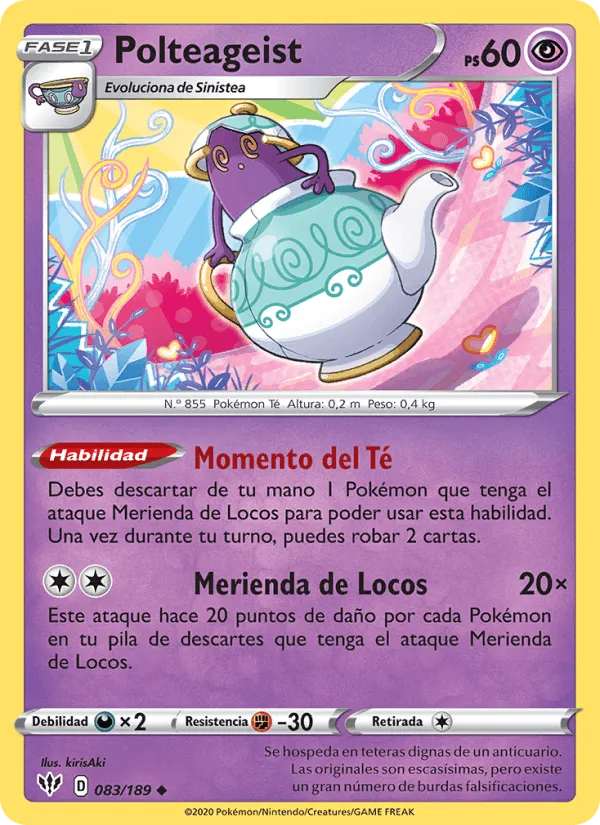 Polteageist · Oscuridad Incandescente 83/189
