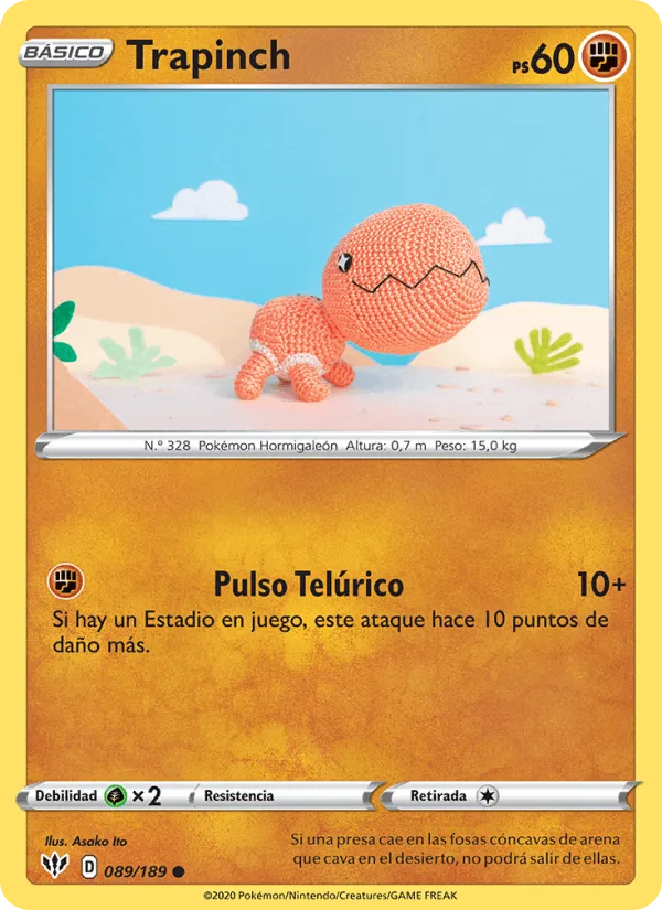 Trapinch · Oscuridad Incandescente 89/189
