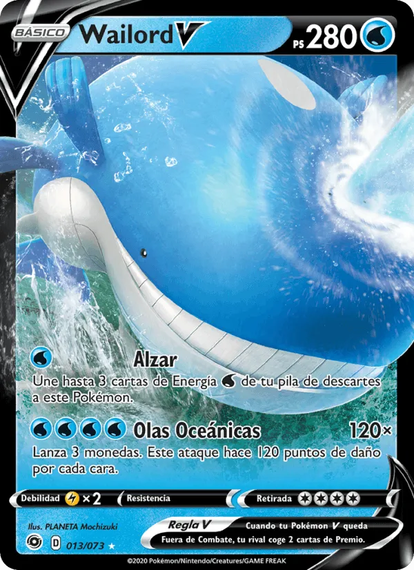 Wailord V · Camino de Campeones 13/73
