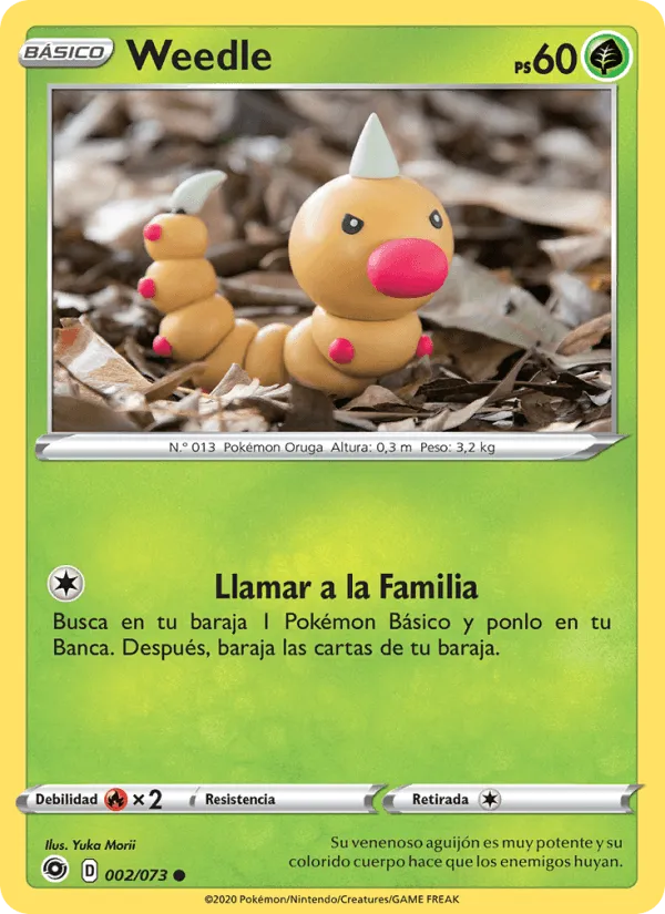 Weedle · Camino de Campeones 2/73