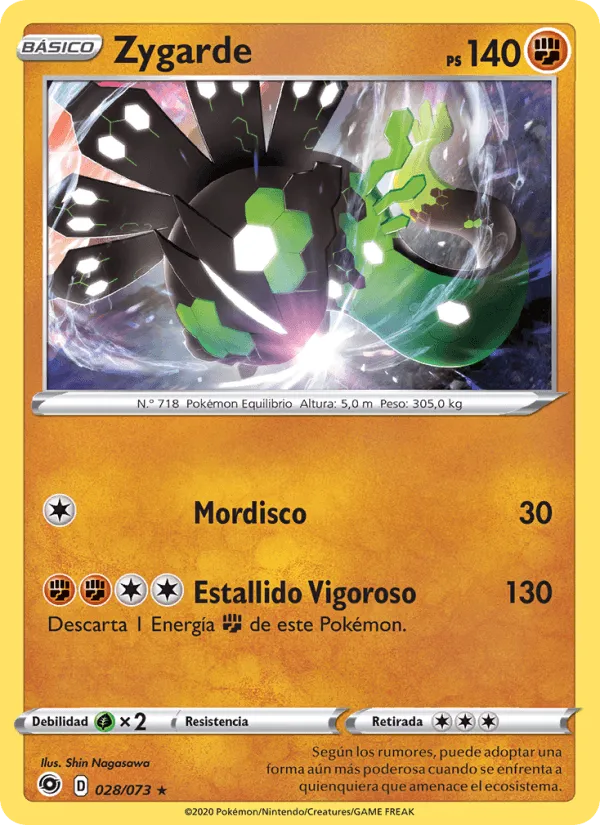 Zygarde · Camino de Campeones 28/73