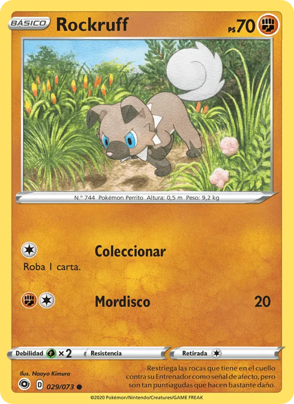 Rockruff · Camino de Campeones 29/73