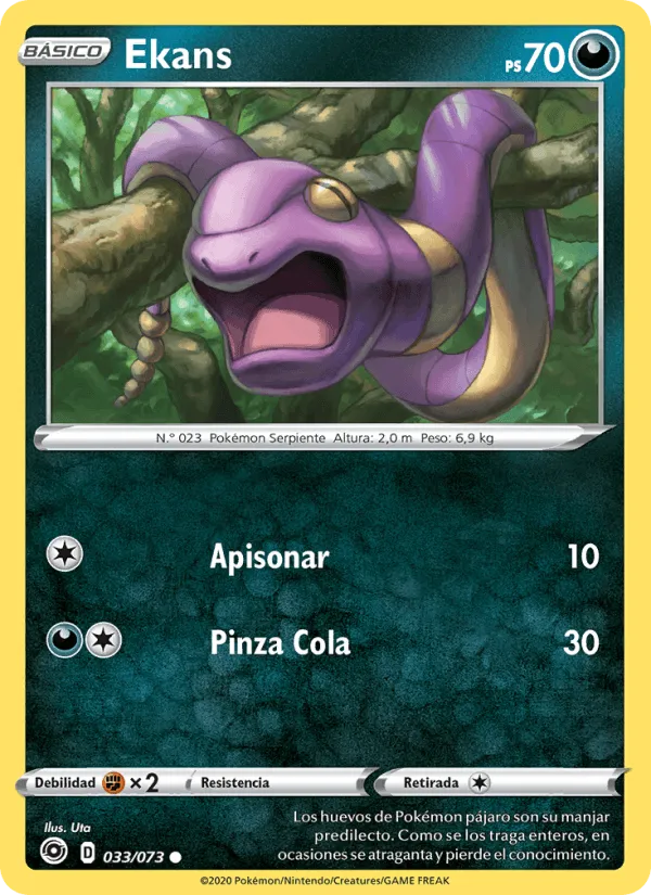 Ekans · Camino de Campeones 33/73