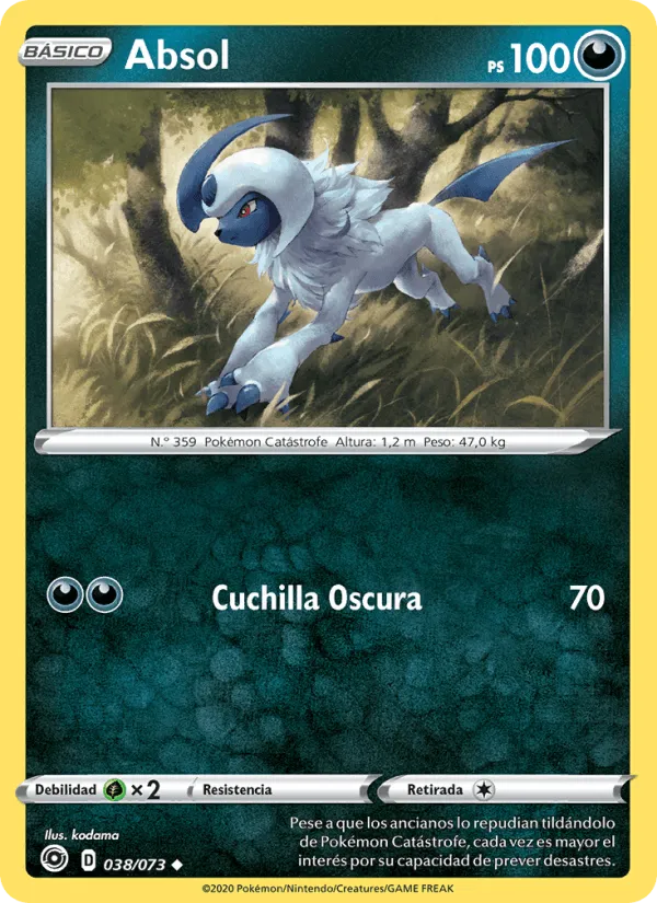 Absol · Camino de Campeones 38/73