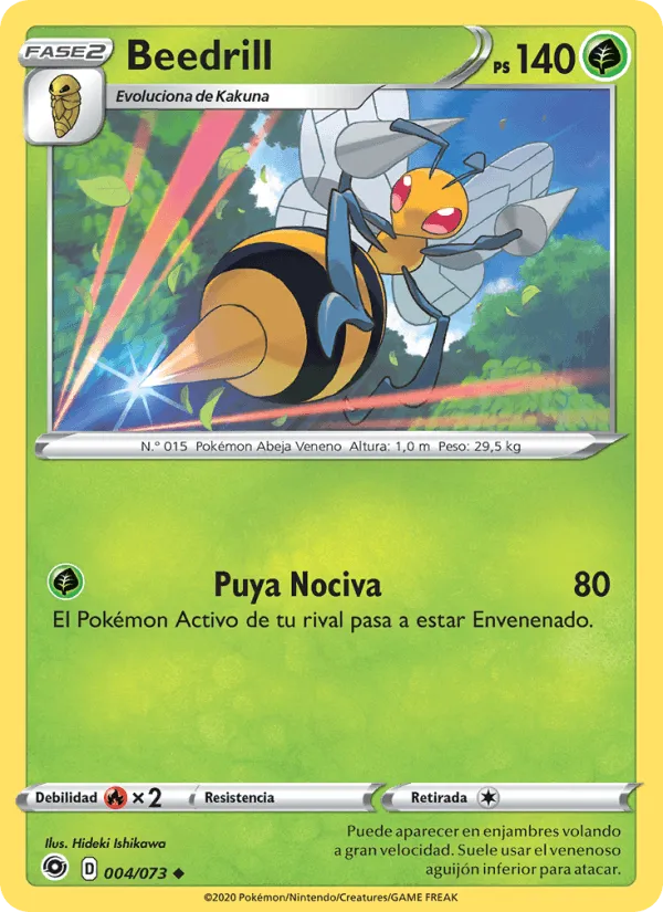 Beedrill · Camino de Campeones 4/73