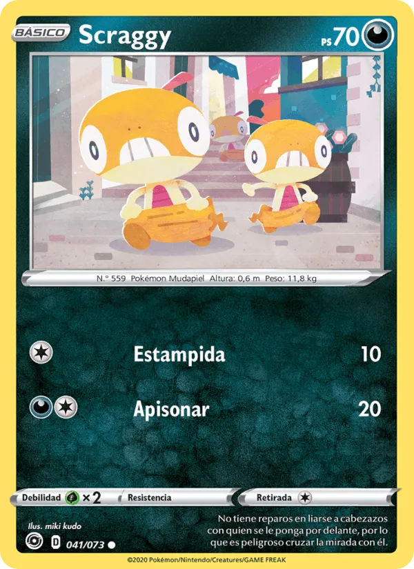 Scraggy · Camino de Campeones 41/73