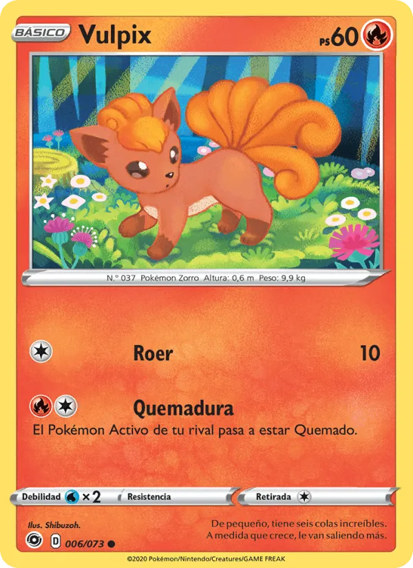 Vulpix · Camino de Campeones 6/73