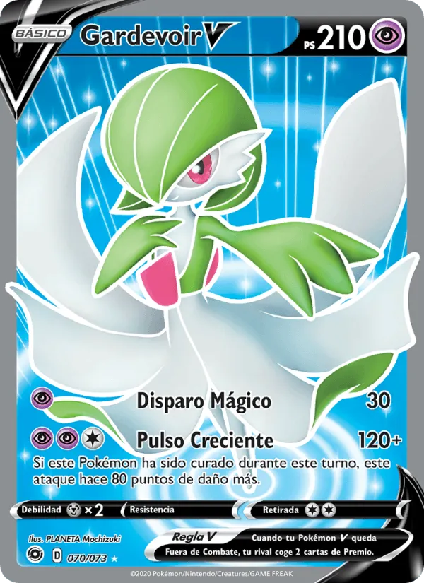 Gardevoir V · Camino de Campeones 70/73