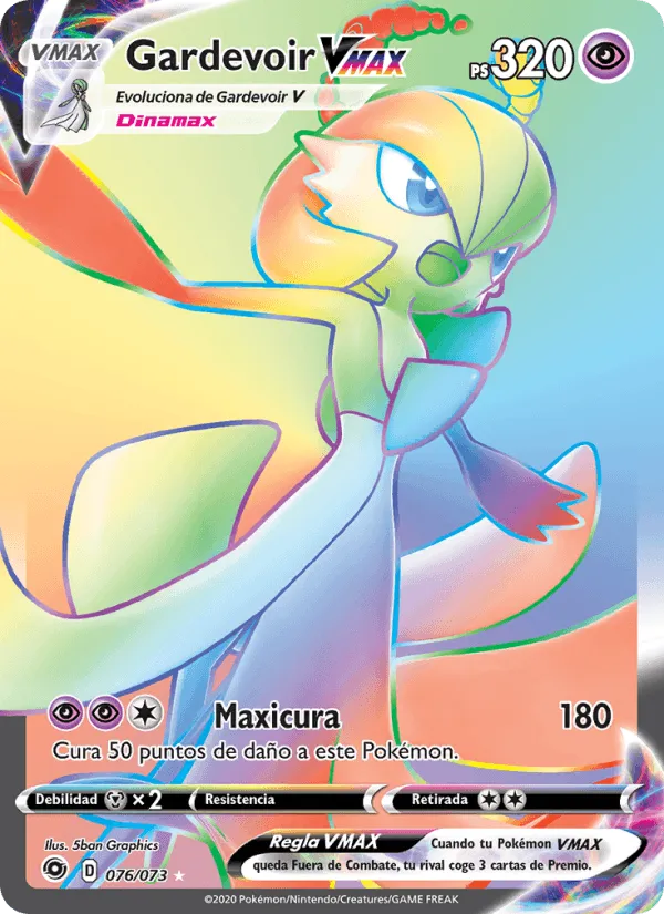 Gardevoir VMAX · Camino de Campeones 76/73
