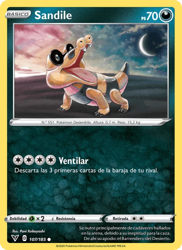 Sandile · Voltaje Vívido 107/185