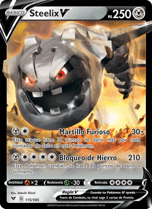 Steelix V · Voltaje Vívido 115/185