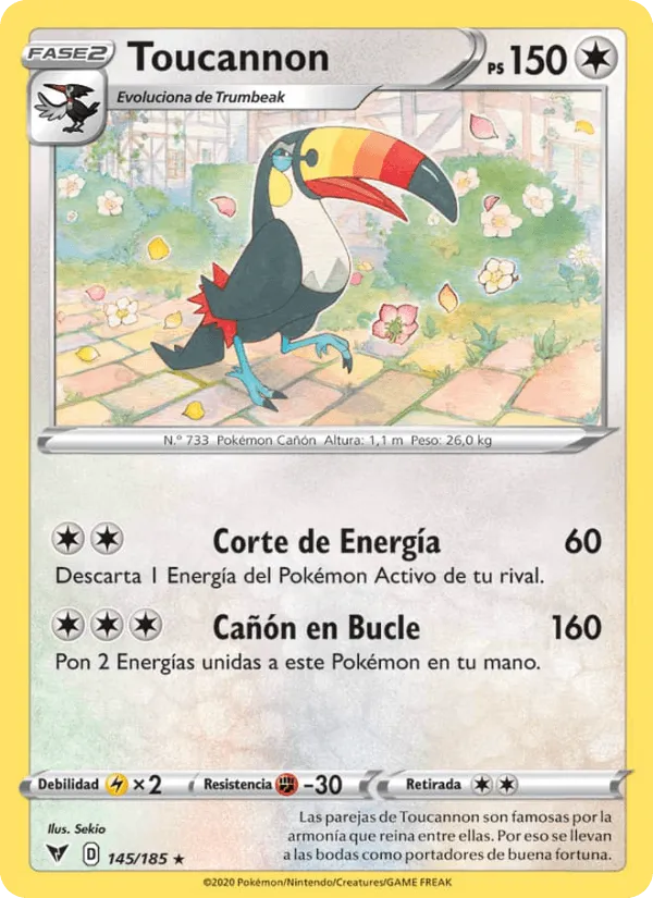Toucannon · Voltaje Vívido 145/185