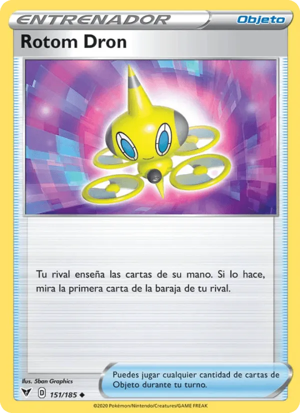 Rotom Dron · Voltaje Vívido 151/185