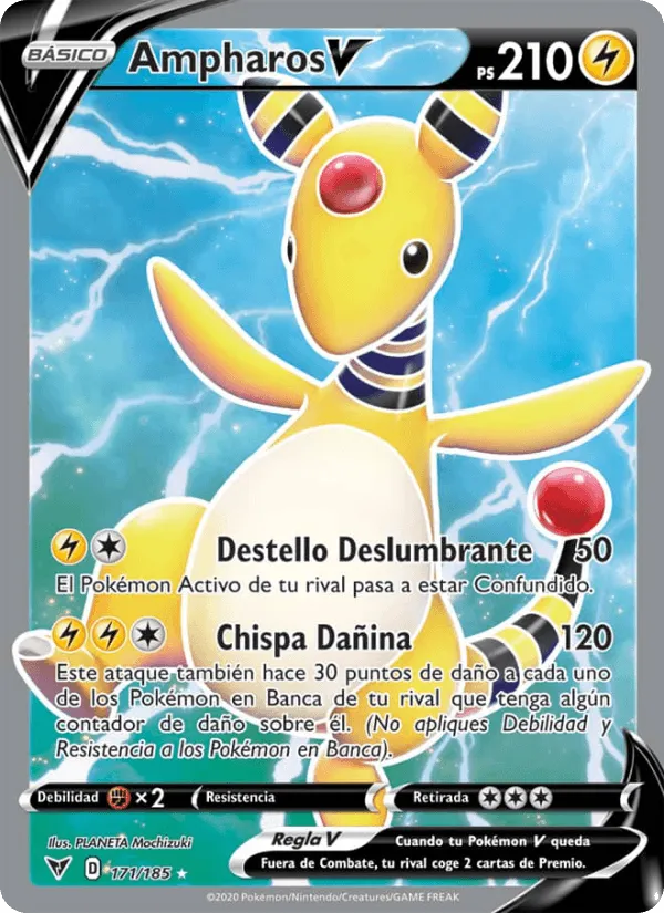 Ampharos V · Voltaje Vívido 171/185