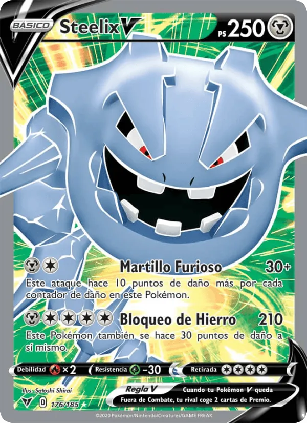 Steelix V · Voltaje Vívido 176/185
