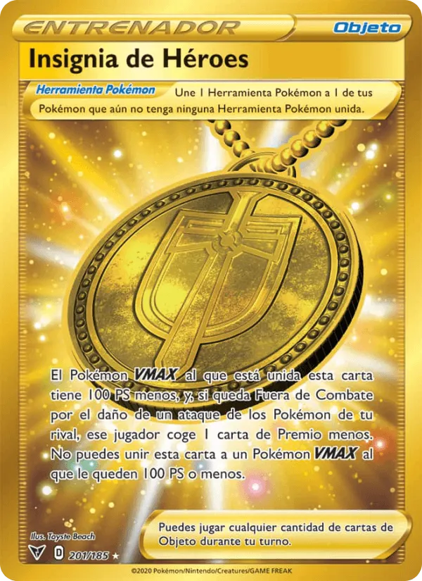Insignia de Héroes · Voltaje Vívido 201/185