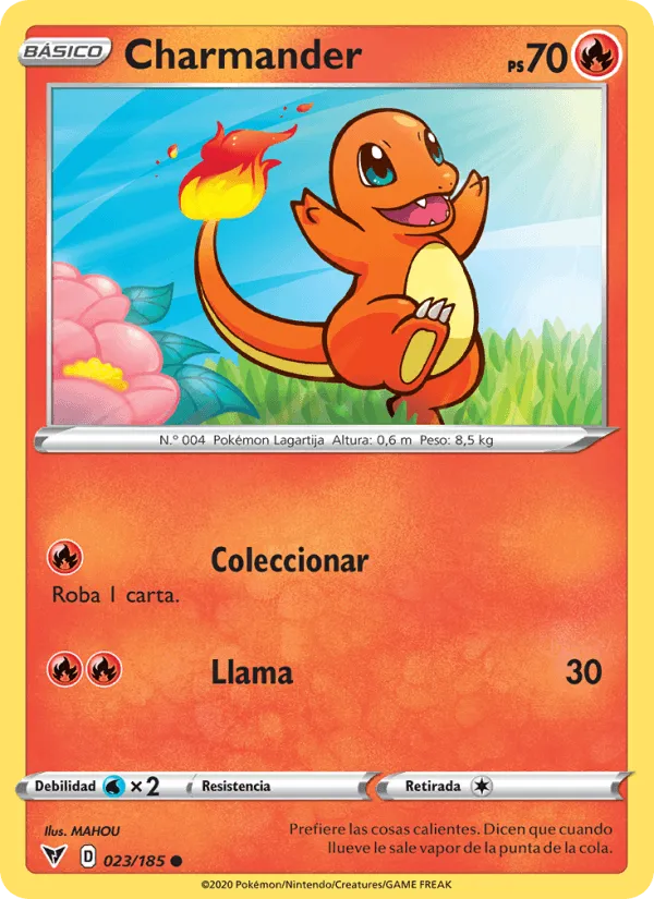 Charmander · Voltaje Vívido 23/185