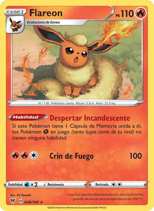 Flareon · Voltaje Vívido 26/185