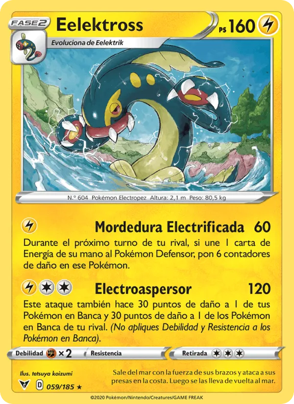 Eelektross · Voltaje Vívido 59/185