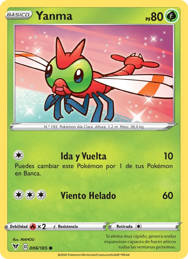 Yanma · Voltaje Vívido 6/185