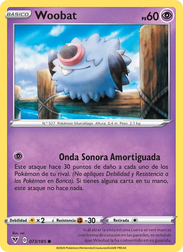 Woobat · Voltaje Vívido 73/185