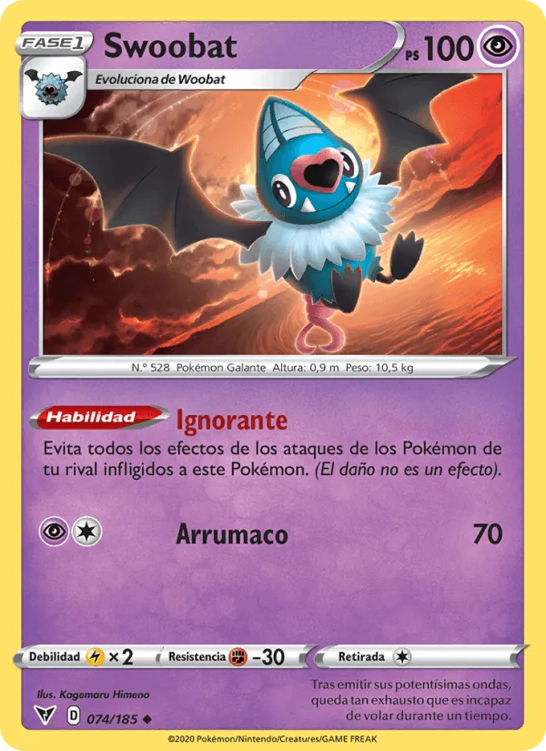 Swoobat · Voltaje Vívido 74/185