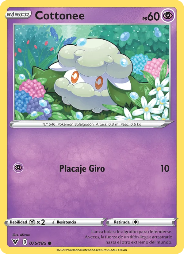 Cottonee · Voltaje Vívido 75/185
