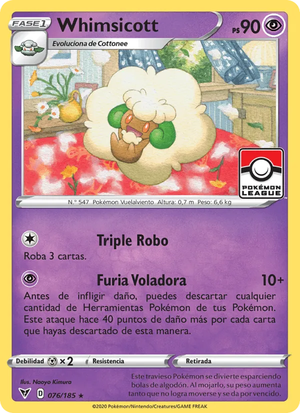 Whimsicott · Voltaje Vívido 76/185