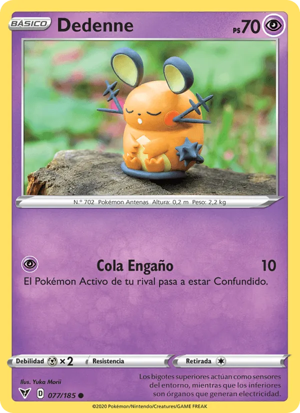 Dedenne · Voltaje Vívido 77/185