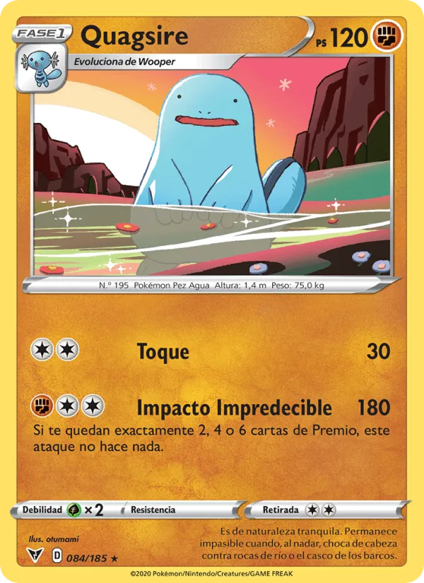 Quagsire · Voltaje Vívido 84/185