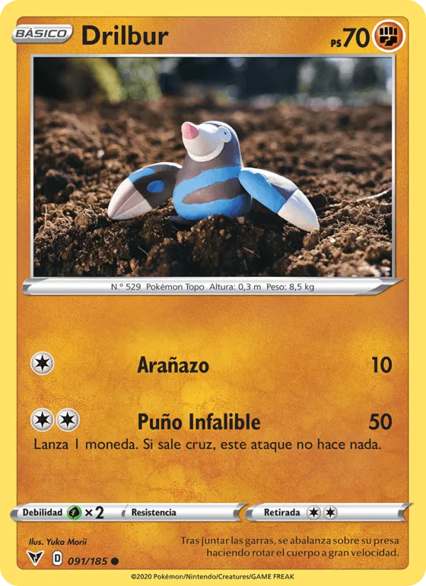 Drilbur · Voltaje Vívido 91/185