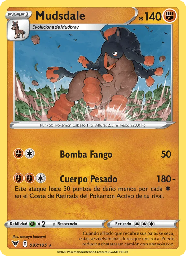 Mudsdale · Voltaje Vívido 97/185