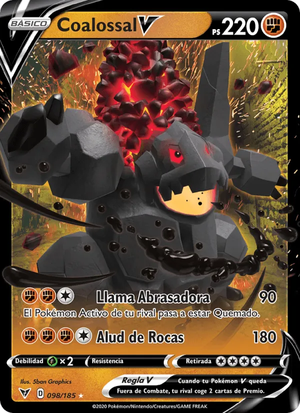 Coalossal V · Voltaje Vívido 98/185