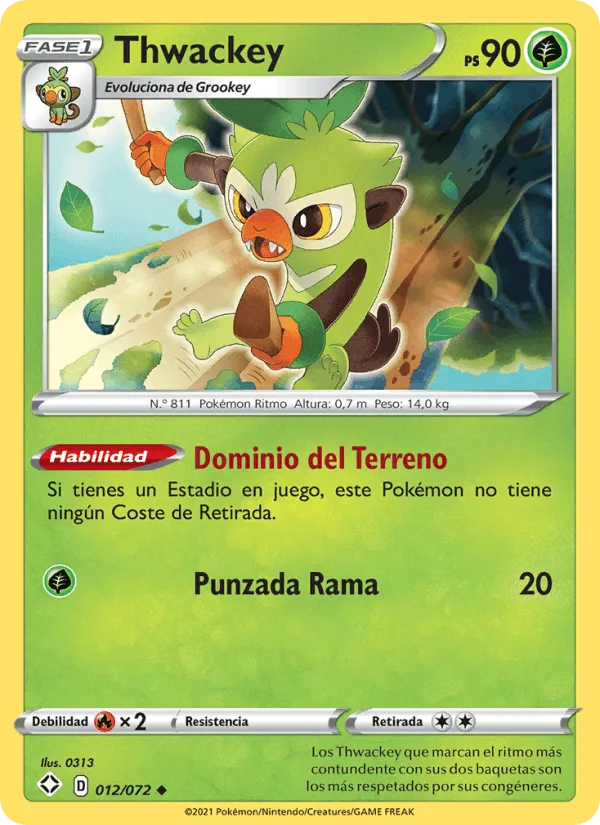 Thwackey · Destinos Brillantes 12/72