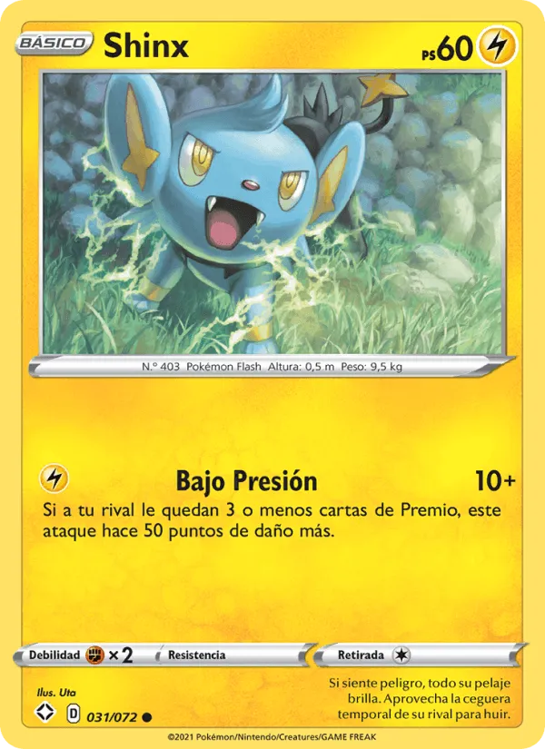 Shinx · Destinos Brillantes 31/72
